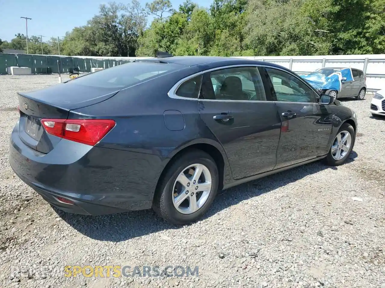 3 Photograph of a damaged car 1G1ZB5ST4LF137460 CHEVROLET MALIBU 2020