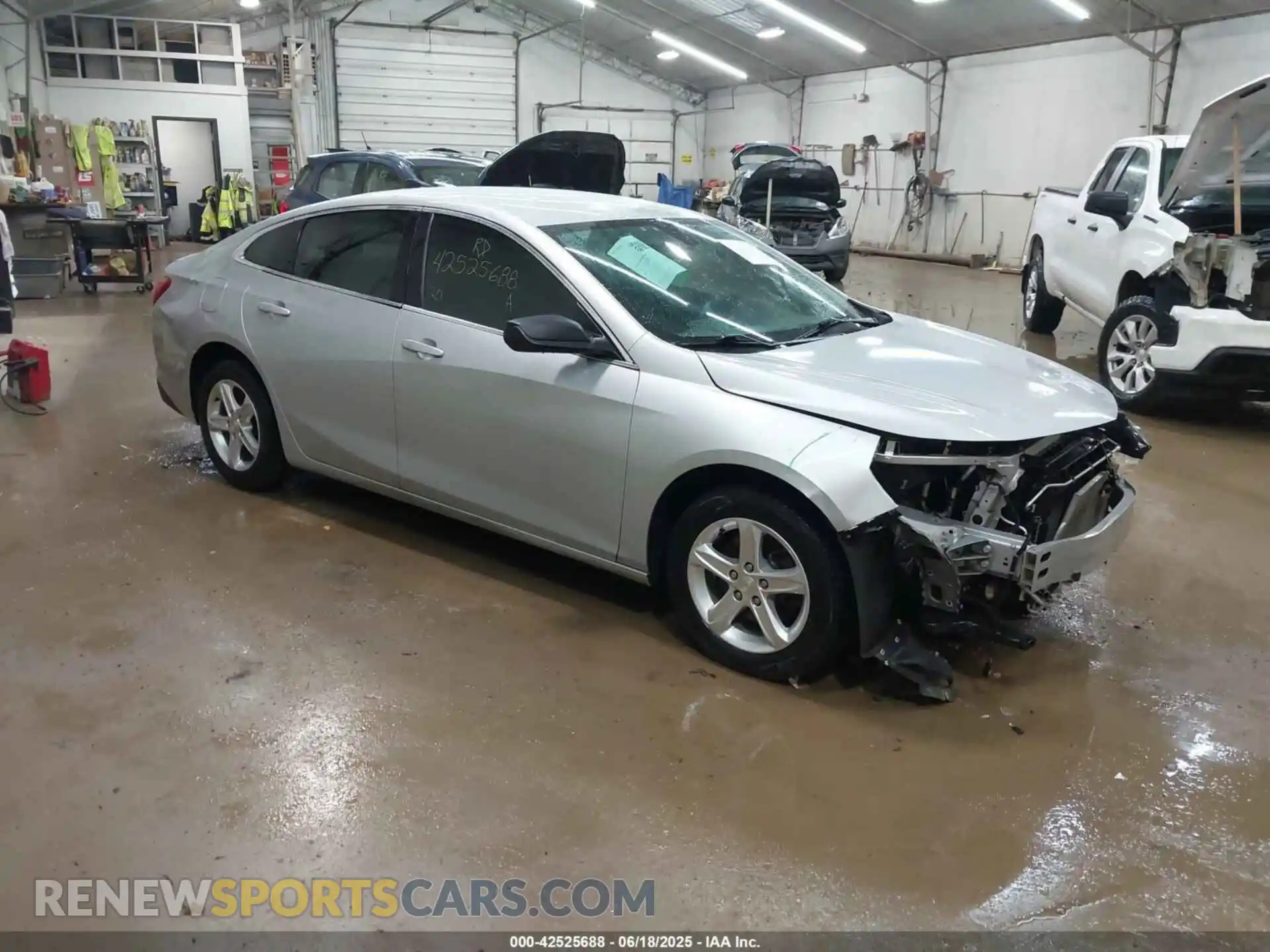 1 Photograph of a damaged car 1G1ZB5ST4LF155702 CHEVROLET MALIBU 2020