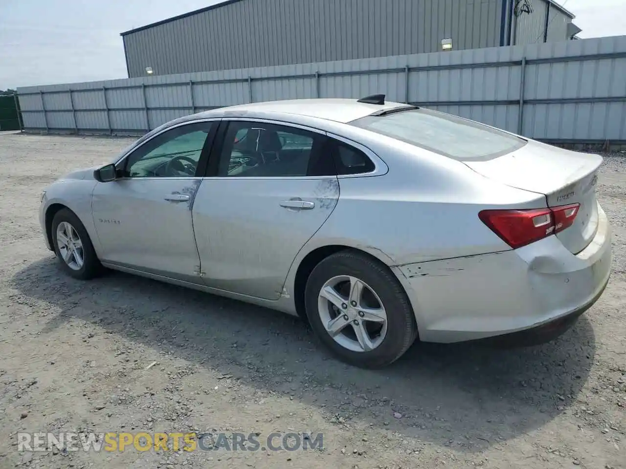 2 Photograph of a damaged car 1G1ZC5ST4LF100356 CHEVROLET MALIBU 2020