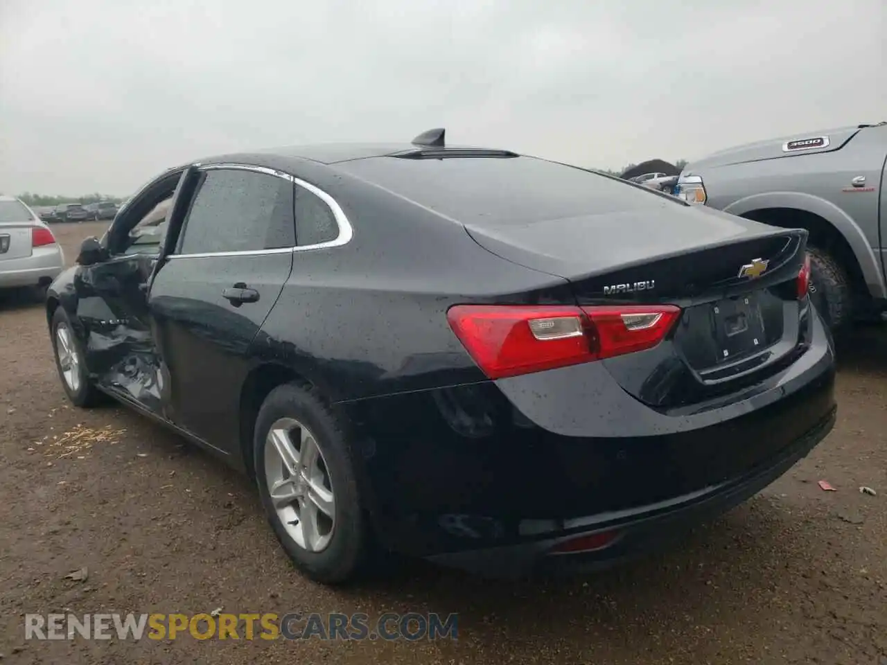 2 Photograph of a damaged car 1G1ZC5ST9LF144918 CHEVROLET MALIBU 2020