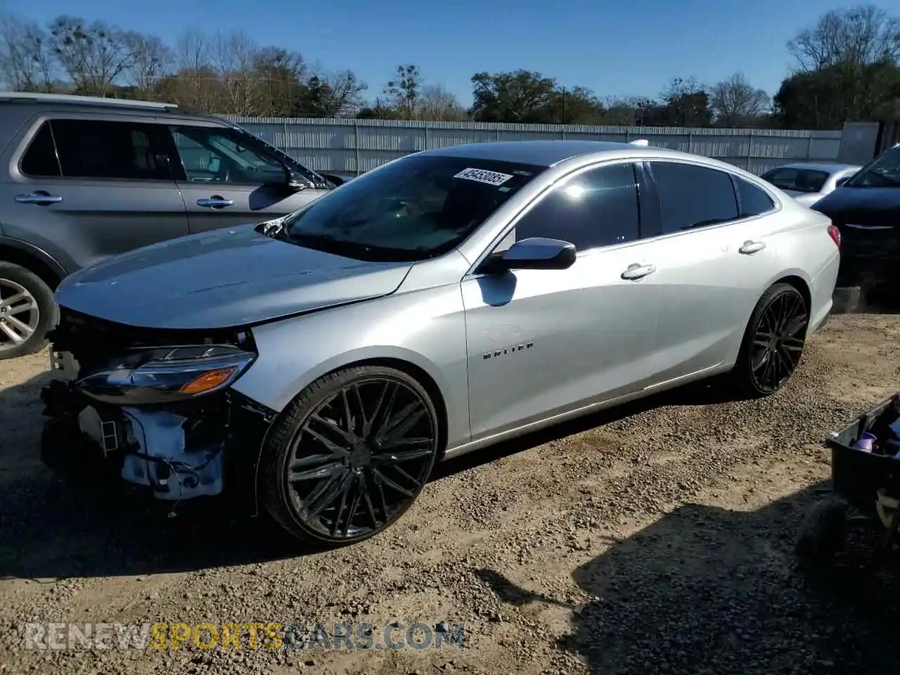 1 Photograph of a damaged car 1G1ZD5ST0LF045255 CHEVROLET MALIBU 2020