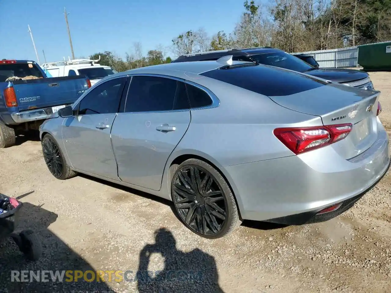 2 Photograph of a damaged car 1G1ZD5ST0LF045255 CHEVROLET MALIBU 2020