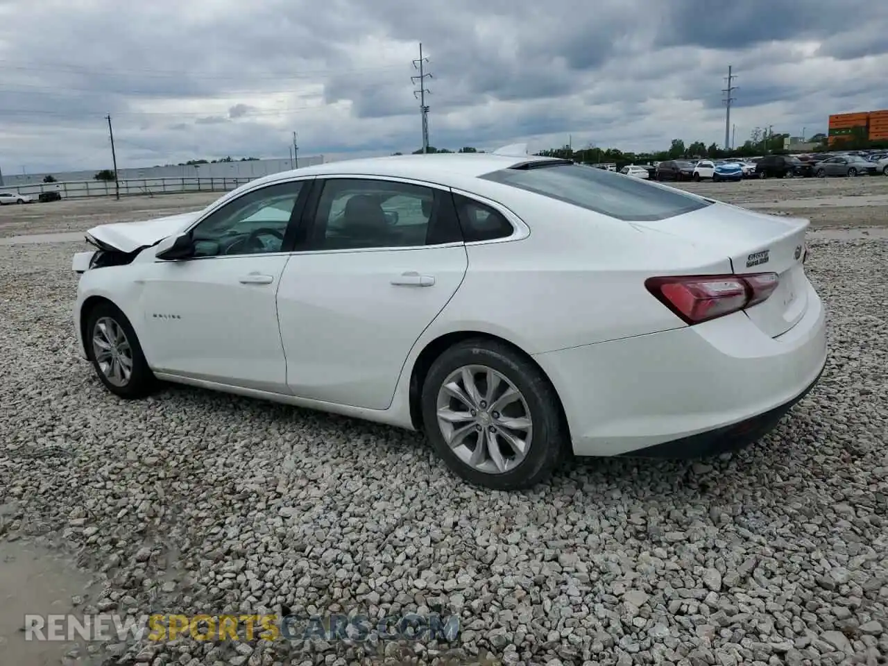 2 Фотография поврежденного автомобиля 1G1ZD5ST0LF050830 CHEVROLET MALIBU 2020