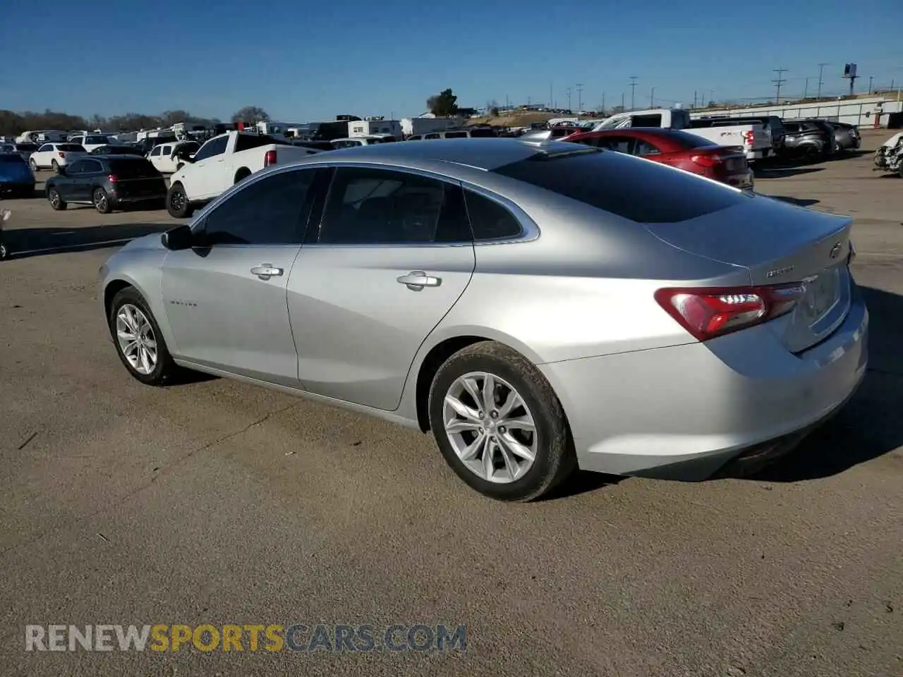 2 fotografías del automóvil dañado 1G1ZD5ST2LF062106 CHEVROLET MALIBU 2020