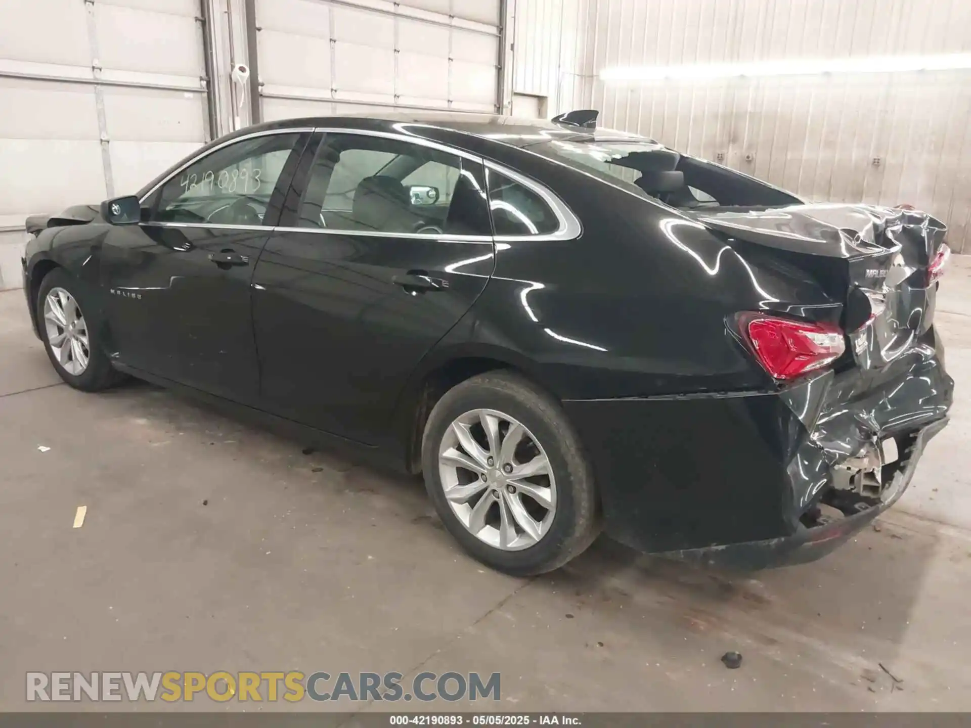 3 Photograph of a damaged car 1G1ZD5ST6LF070970 CHEVROLET MALIBU 2020