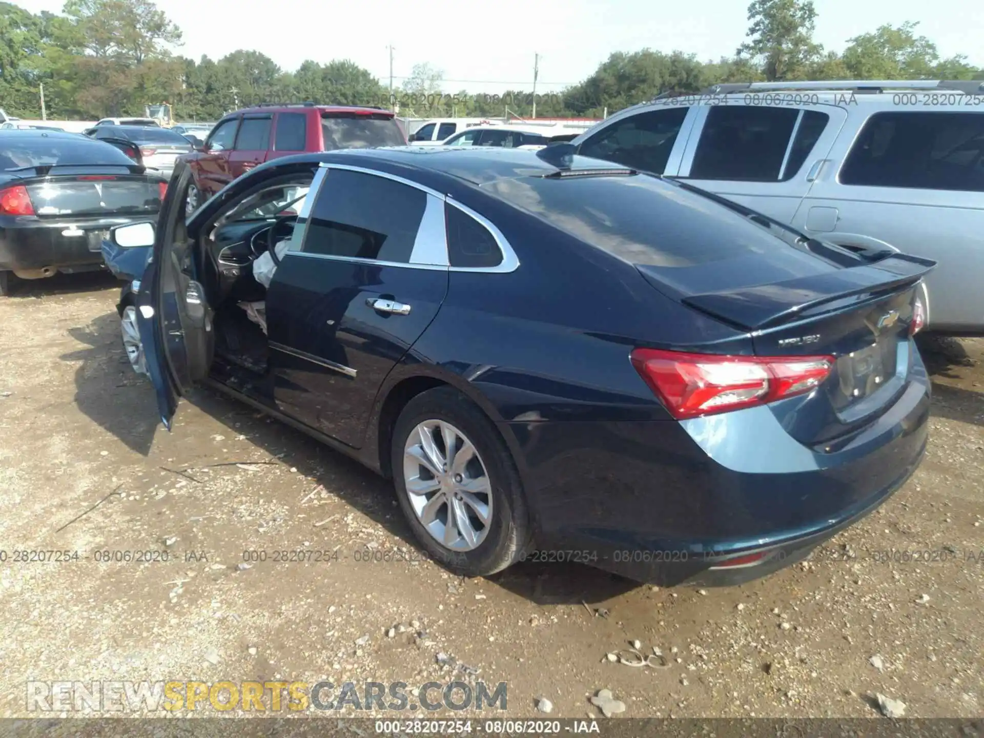 3 fotografías del automóvil dañado 1G1ZD5ST9LF036456 CHEVROLET MALIBU 2020