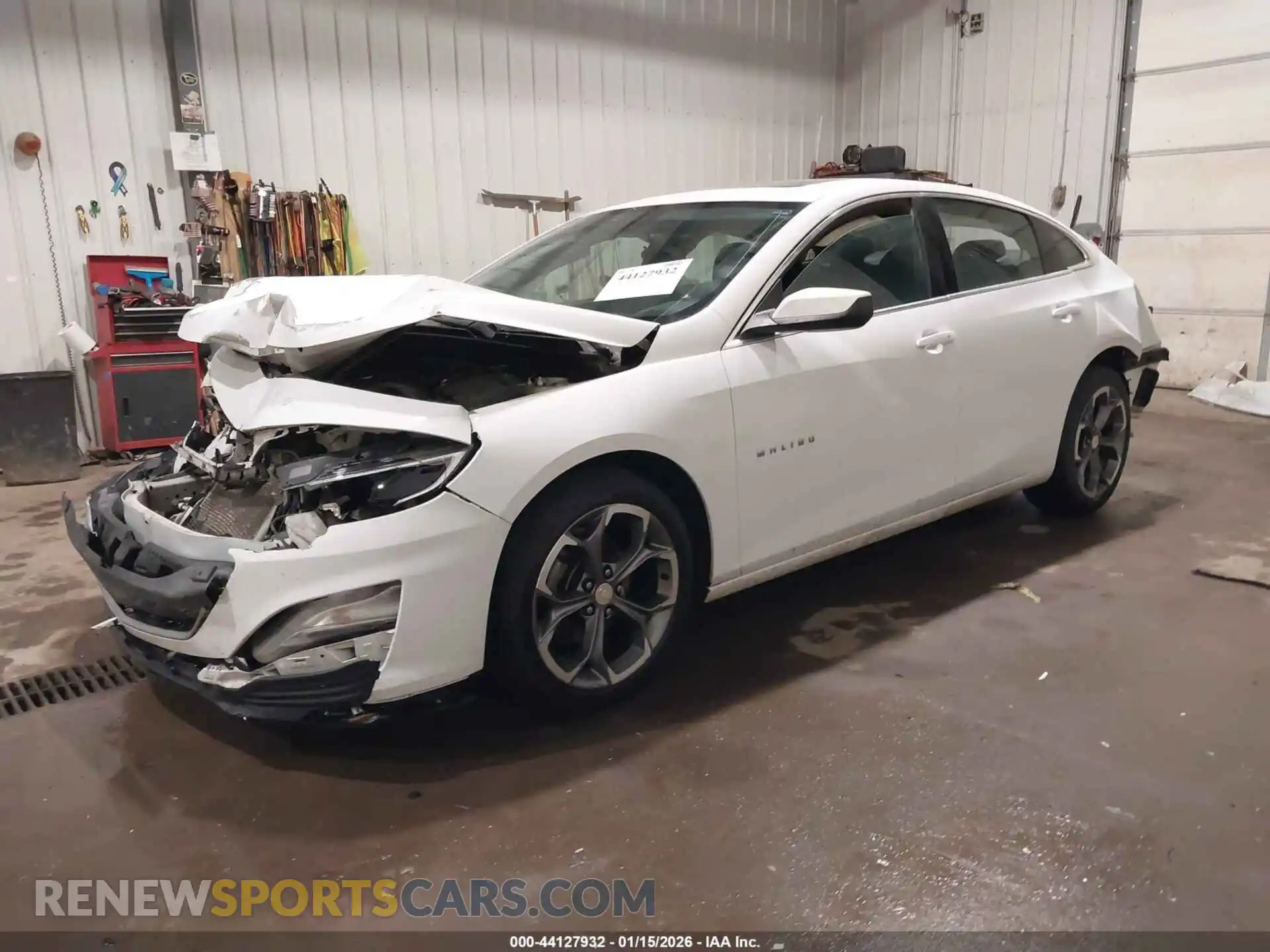 2 Photograph of a damaged car 1G1CD5FT4LF122175 CHEVROLET MALIBU 2021