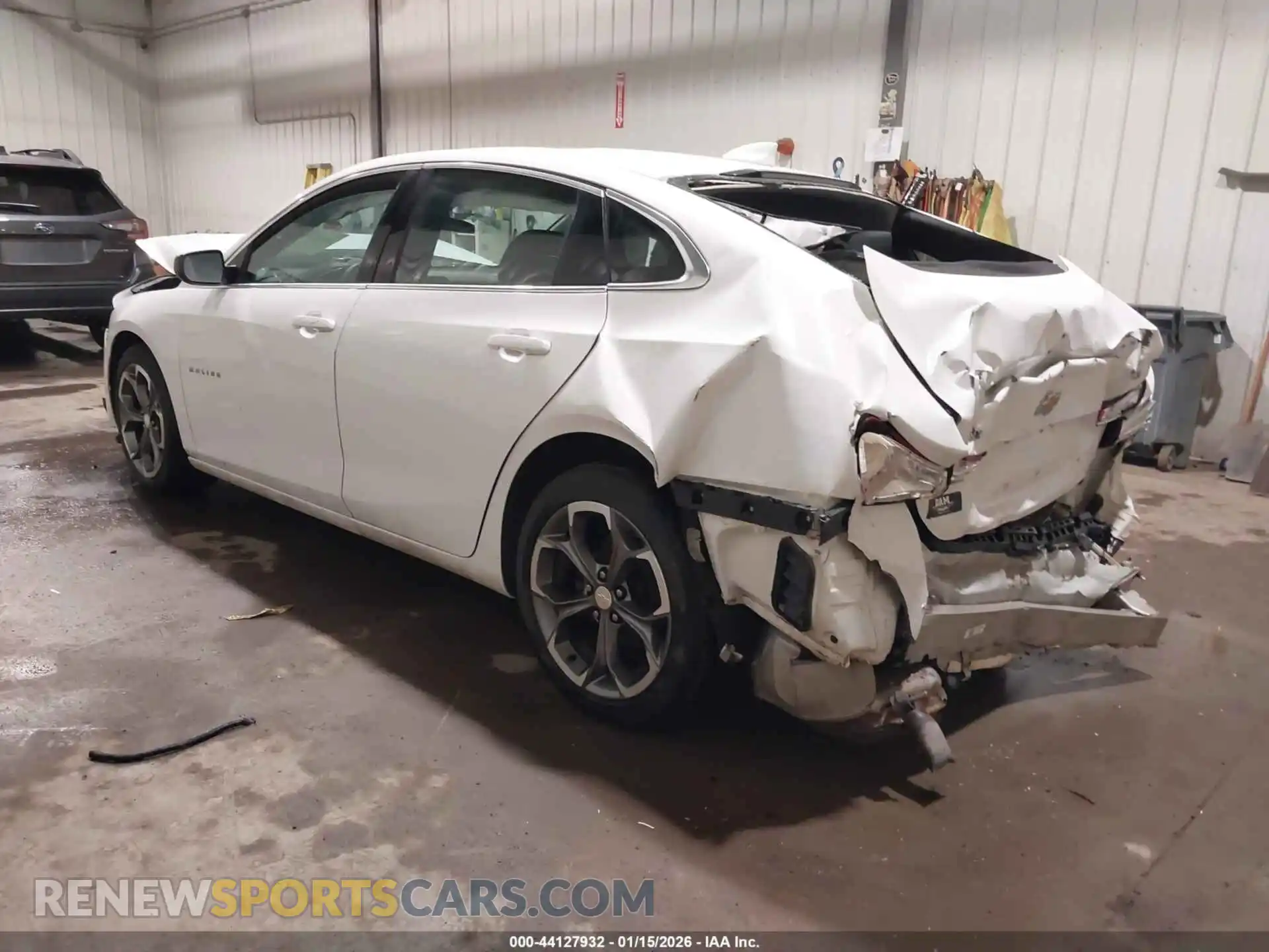 3 Photograph of a damaged car 1G1CD5FT4LF122175 CHEVROLET MALIBU 2021