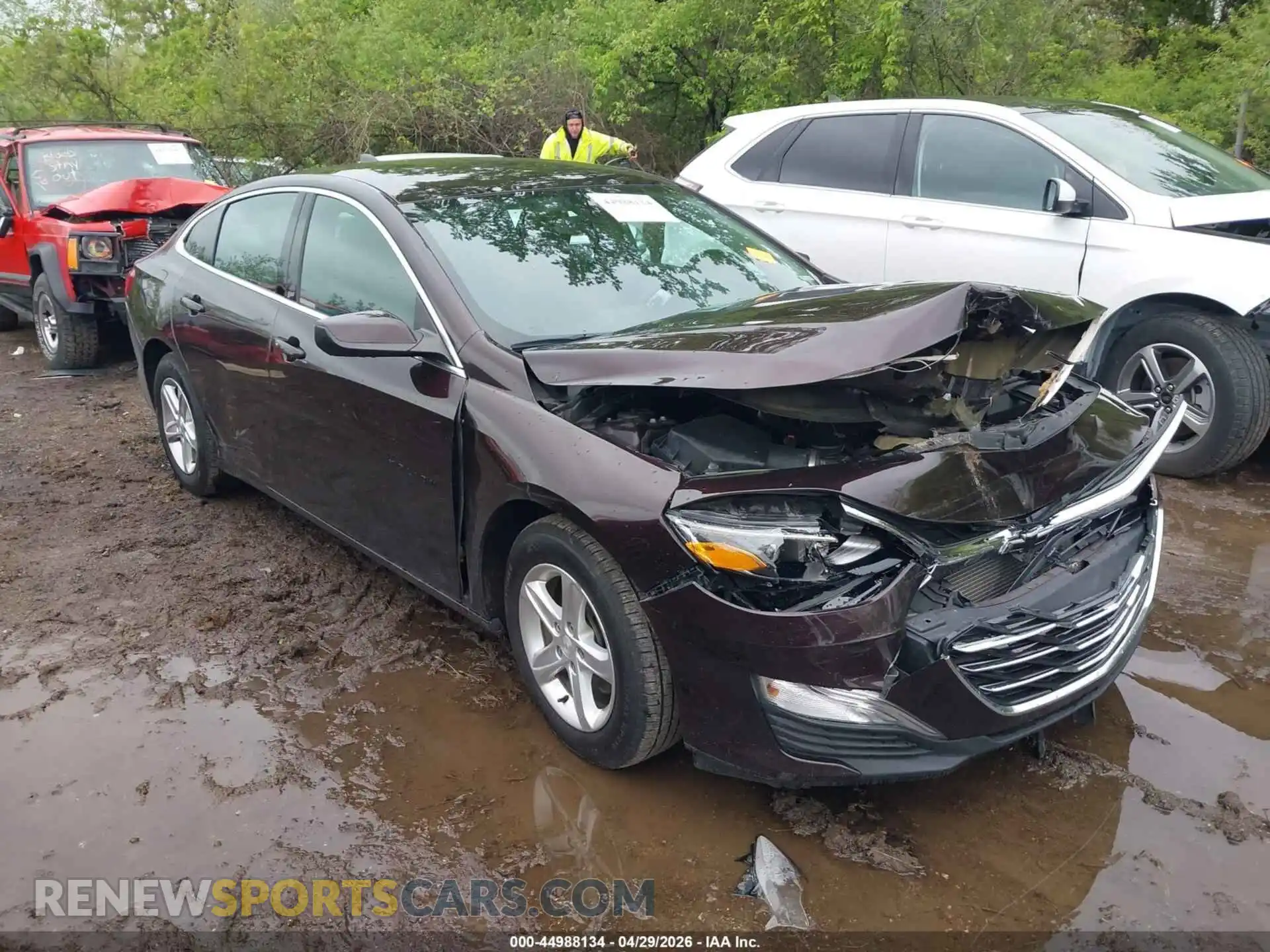 1 fotografías del automóvil dañado 1G1ZB5ST0MF057994 CHEVROLET MALIBU 2021