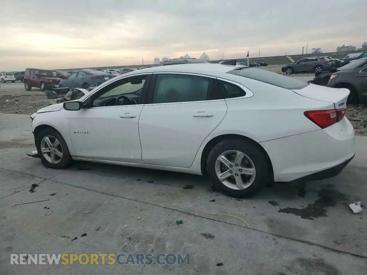 2 Photograph of a damaged car 1G1ZB5ST0MF061043 CHEVROLET MALIBU 2021