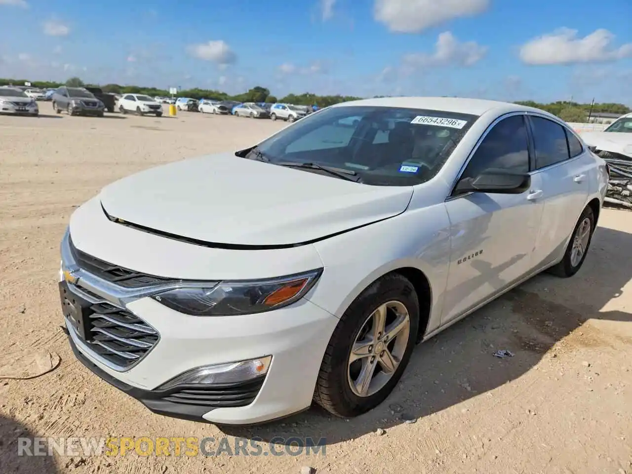 1 Фотография поврежденного автомобиля 1G1ZB5ST0MF089974 CHEVROLET MALIBU 2021