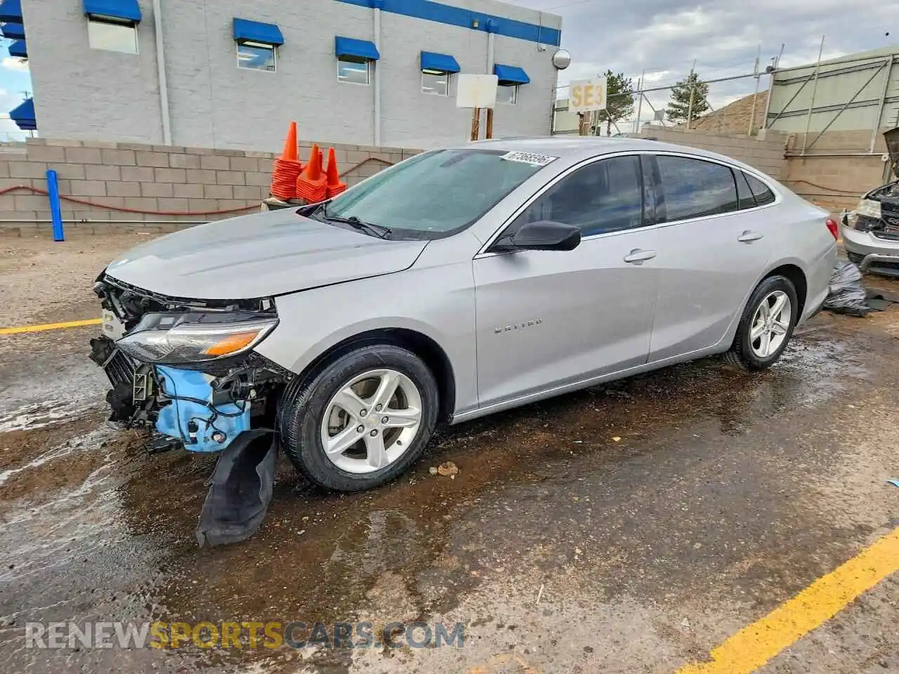 1 Photograph of a damaged car 1G1ZB5ST1MF032599 CHEVROLET MALIBU 2021