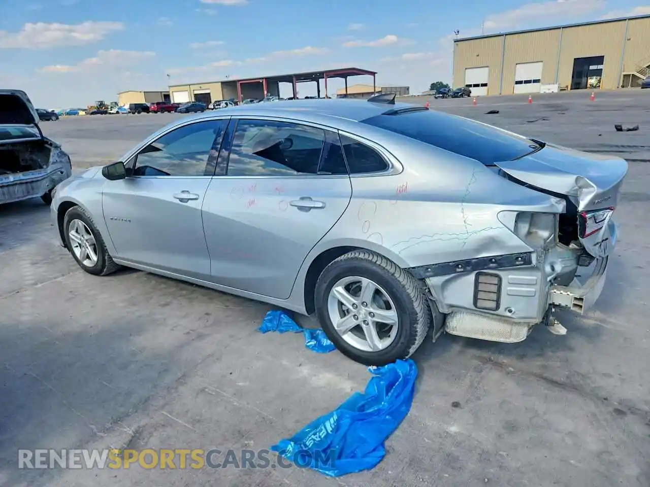 2 Фотография поврежденного автомобиля 1G1ZB5ST1MF036703 CHEVROLET MALIBU 2021