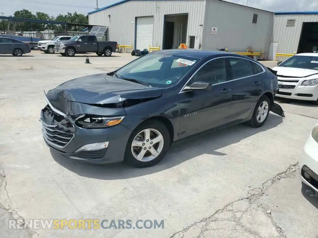 1 Photograph of a damaged car 1G1ZB5ST1MF040802 CHEVROLET MALIBU 2021