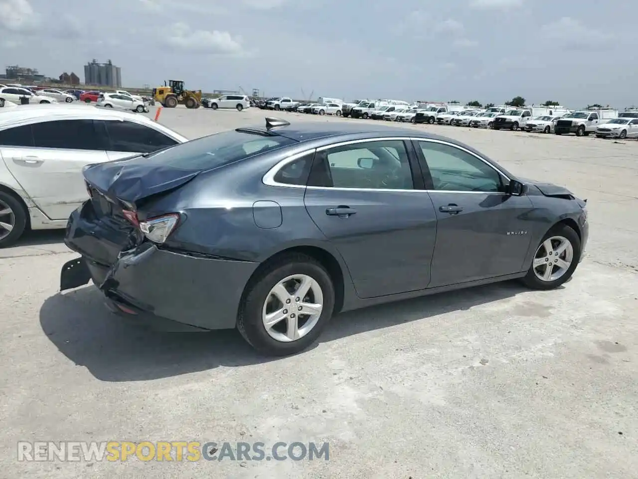 3 Photograph of a damaged car 1G1ZB5ST1MF040802 CHEVROLET MALIBU 2021