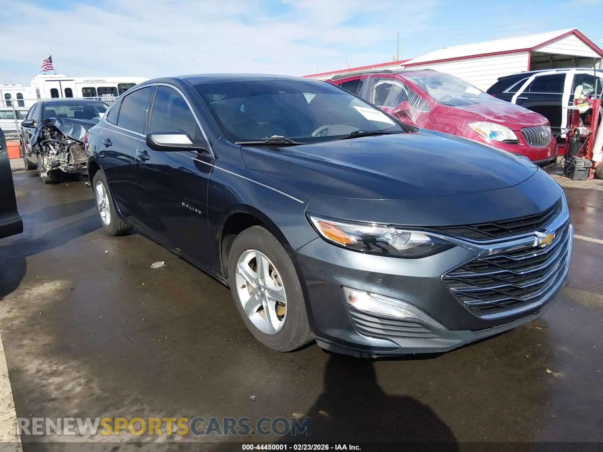 1 Photograph of a damaged car 1G1ZB5ST1MF044963 CHEVROLET MALIBU 2021