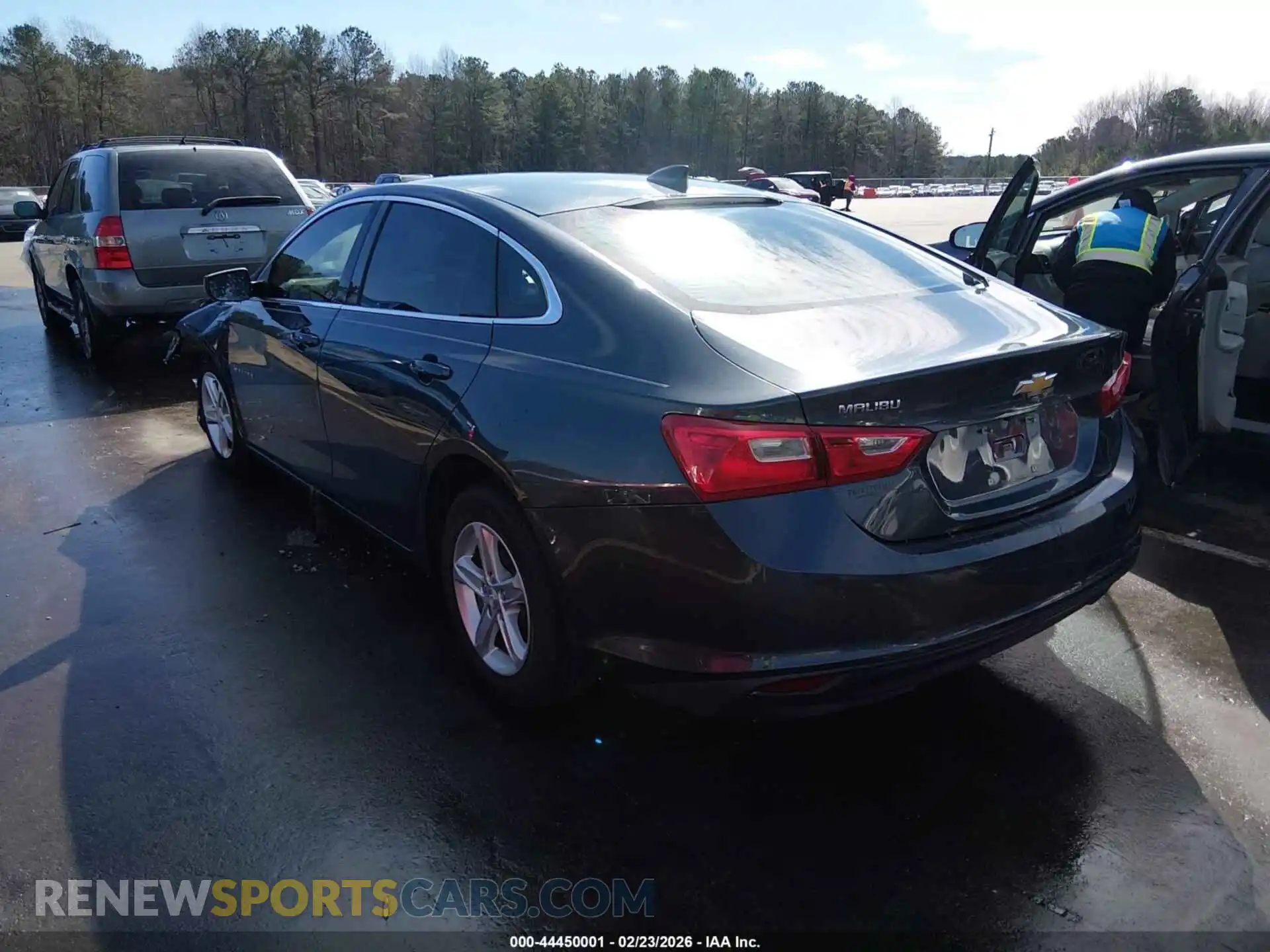 3 Photograph of a damaged car 1G1ZB5ST1MF044963 CHEVROLET MALIBU 2021