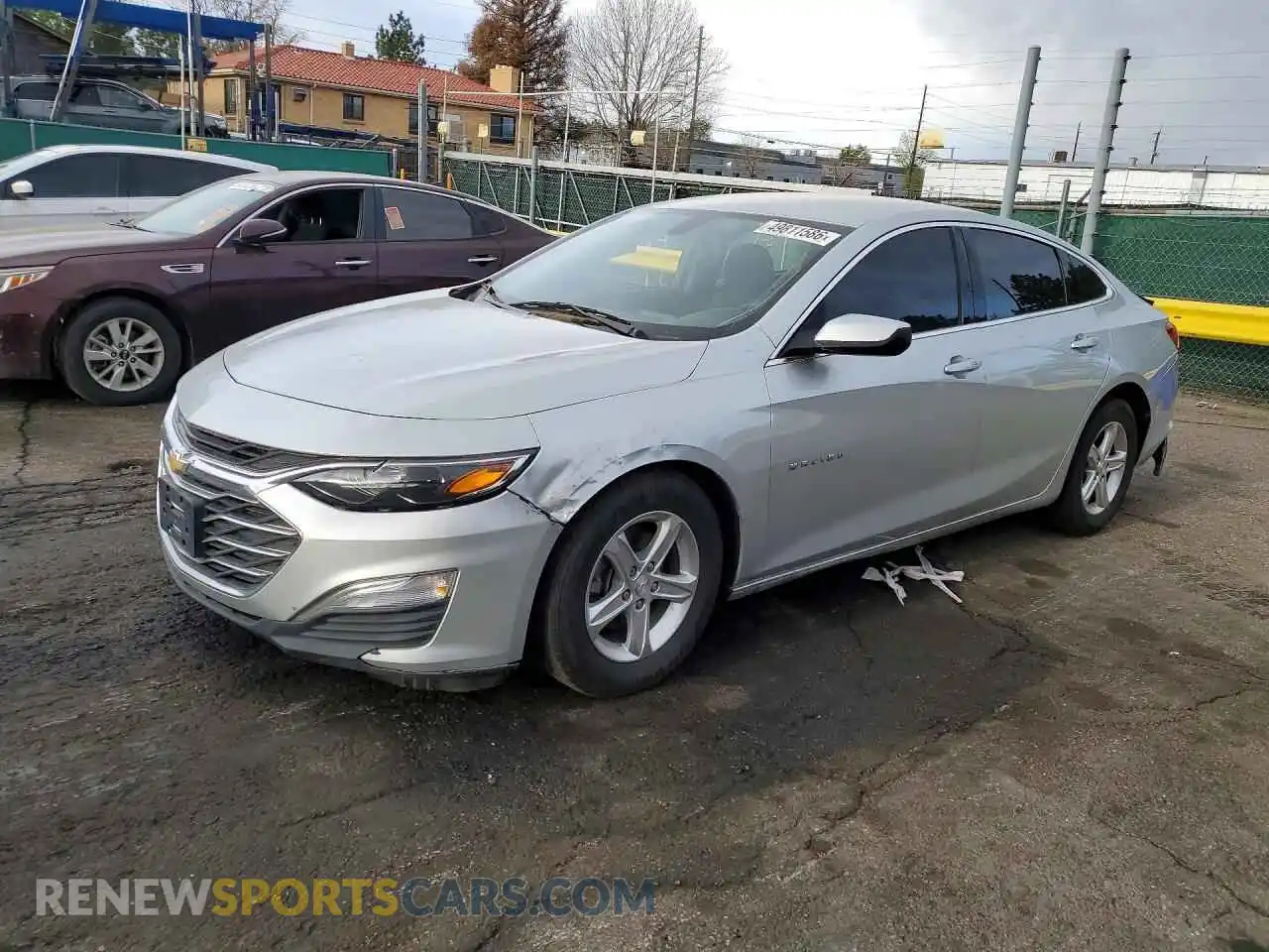 1 Фотография поврежденного автомобиля 1G1ZB5ST1MF086629 CHEVROLET MALIBU 2021