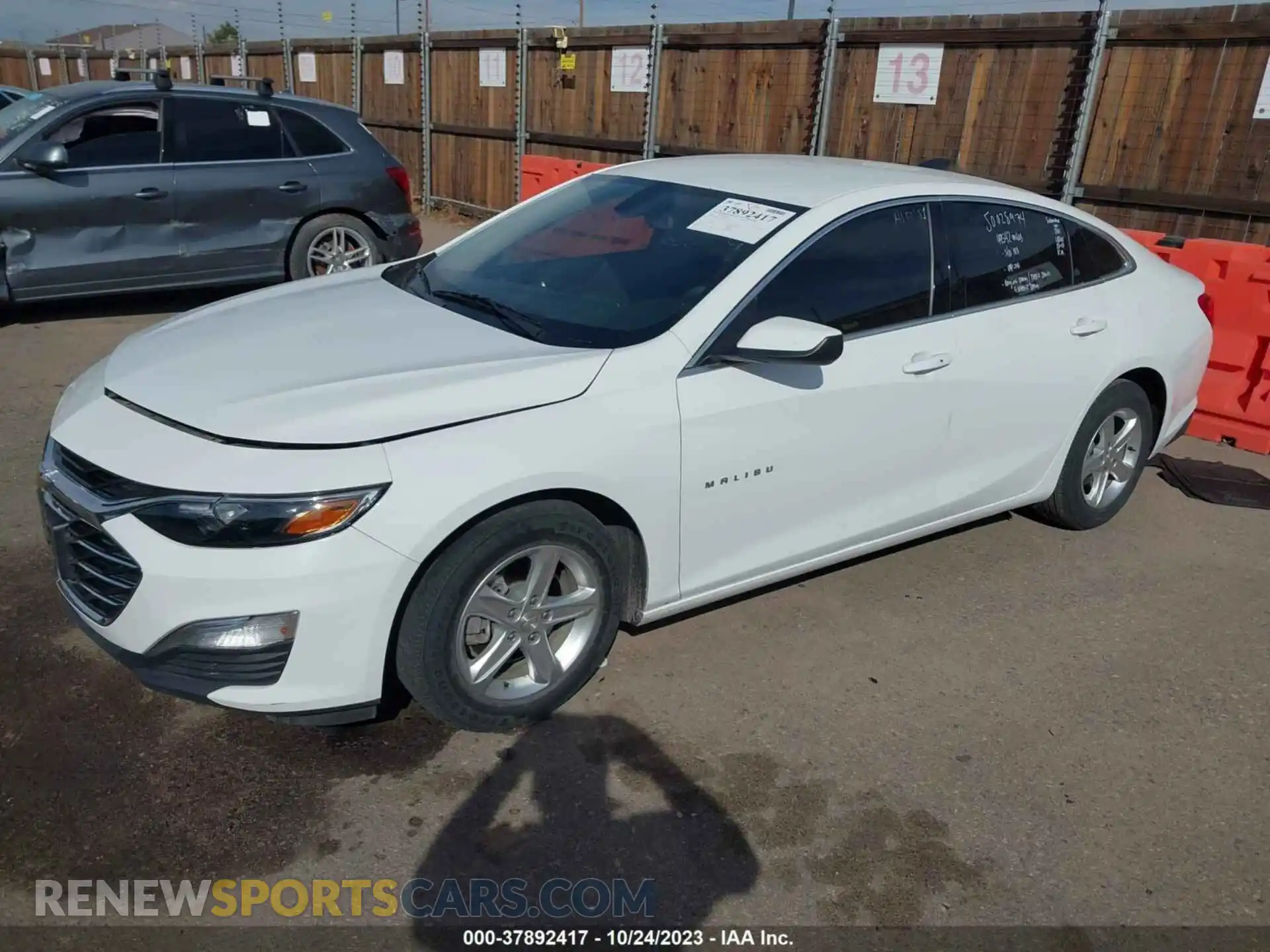 2 Photograph of a damaged car 1G1ZB5ST2MF036421 CHEVROLET MALIBU 2021
