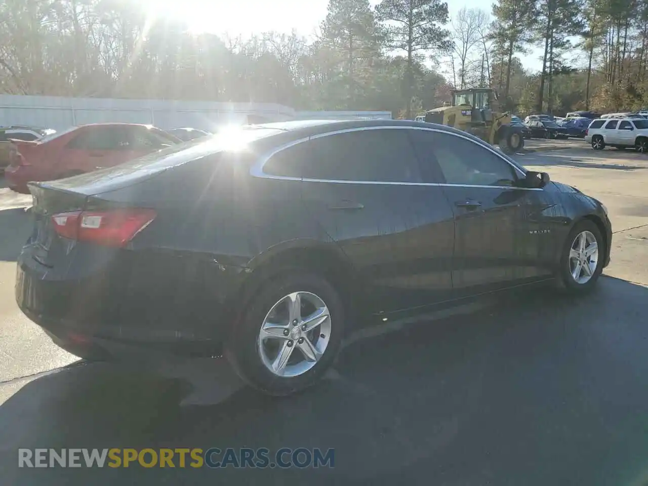 3 Photograph of a damaged car 1G1ZB5ST2MF039996 CHEVROLET MALIBU 2021