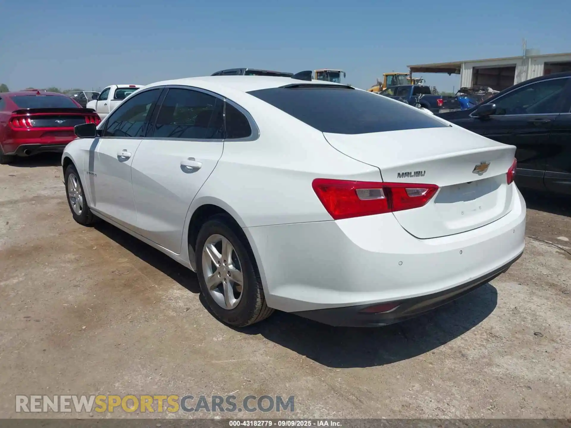 3 Photograph of a damaged car 1G1ZB5ST2MF050464 CHEVROLET MALIBU 2021
