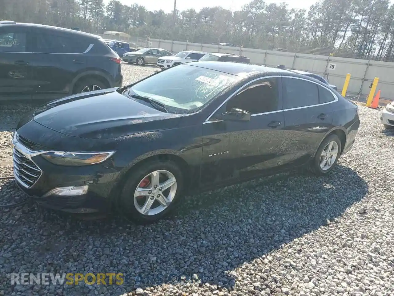 1 Photograph of a damaged car 1G1ZB5ST2MF056510 CHEVROLET MALIBU 2021