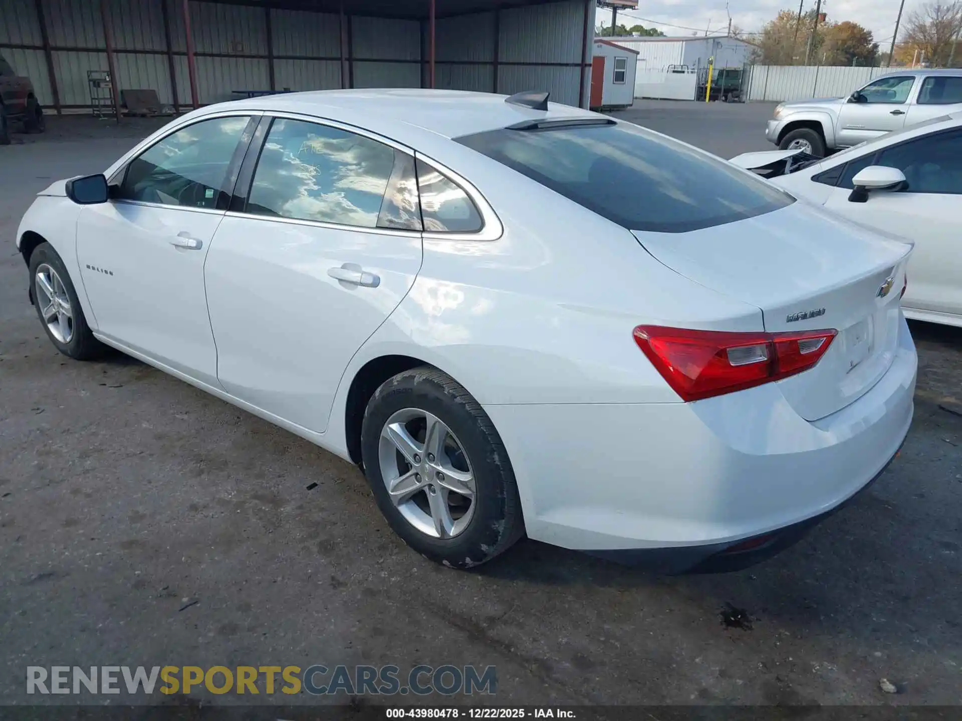 3 Photograph of a damaged car 1G1ZB5ST2MF075140 CHEVROLET MALIBU 2021