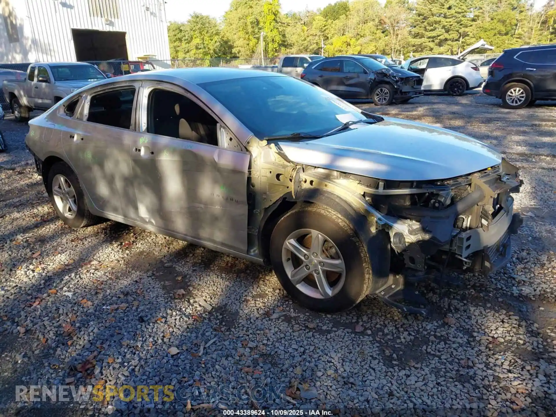 1 Photograph of a damaged car 1G1ZB5ST3MF030904 CHEVROLET MALIBU 2021