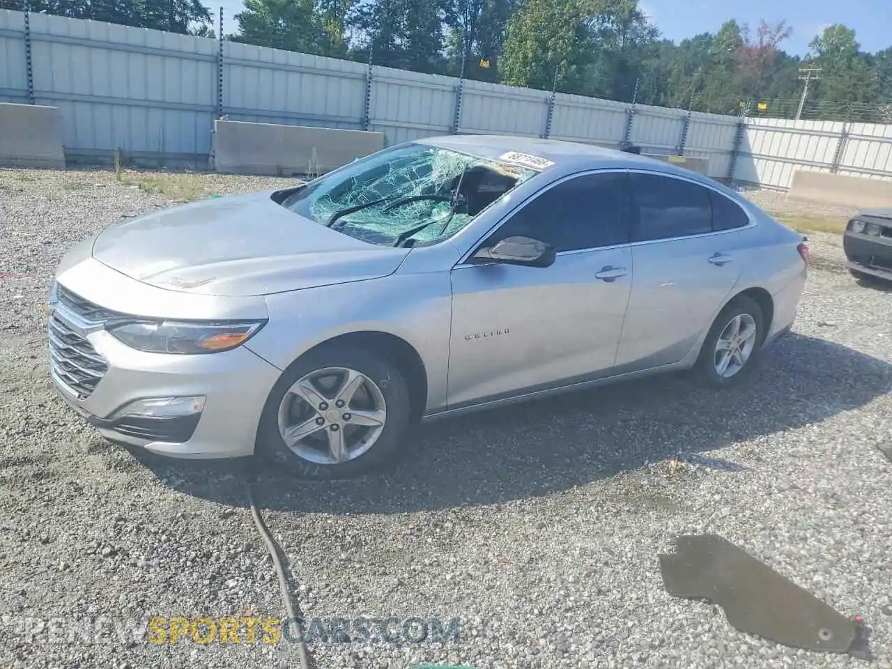 1 Photograph of a damaged car 1G1ZB5ST3MF074370 CHEVROLET MALIBU 2021
