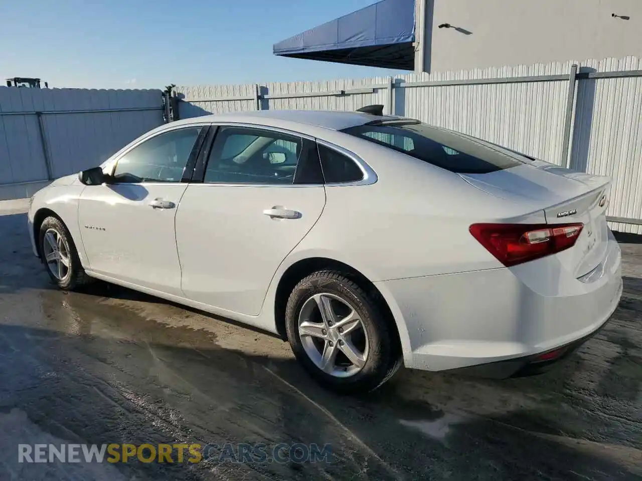2 Photograph of a damaged car 1G1ZB5ST4MF037067 CHEVROLET MALIBU 2021