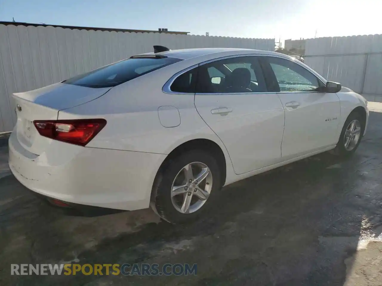 3 Photograph of a damaged car 1G1ZB5ST4MF037067 CHEVROLET MALIBU 2021