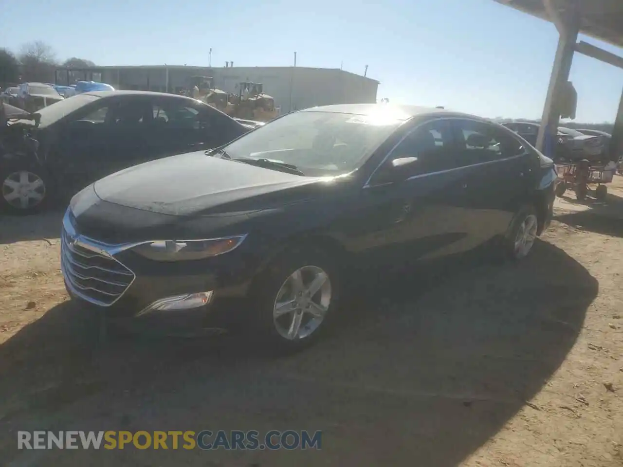 1 Photograph of a damaged car 1G1ZB5ST4MF047713 CHEVROLET MALIBU 2021
