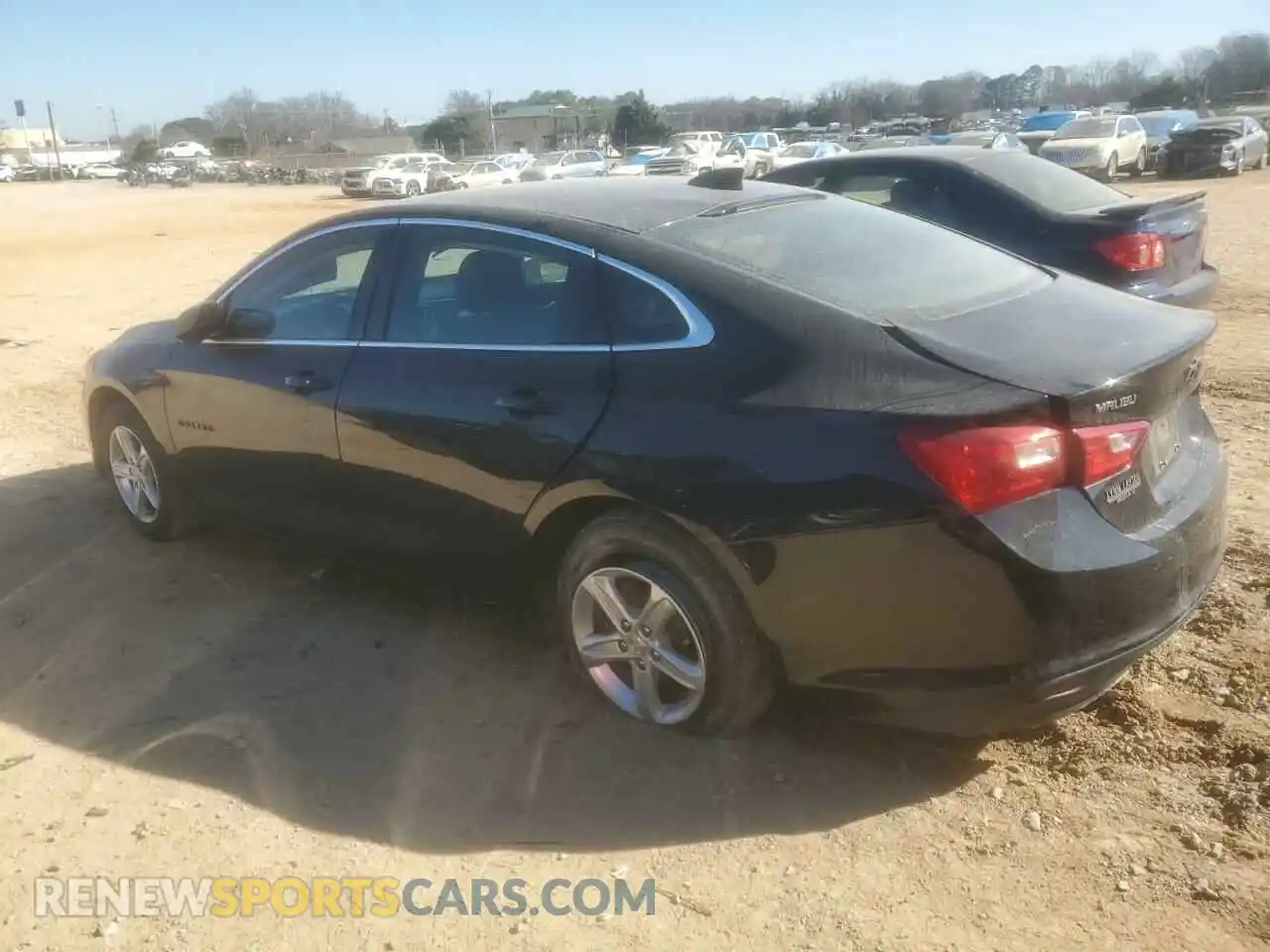 2 Photograph of a damaged car 1G1ZB5ST4MF047713 CHEVROLET MALIBU 2021