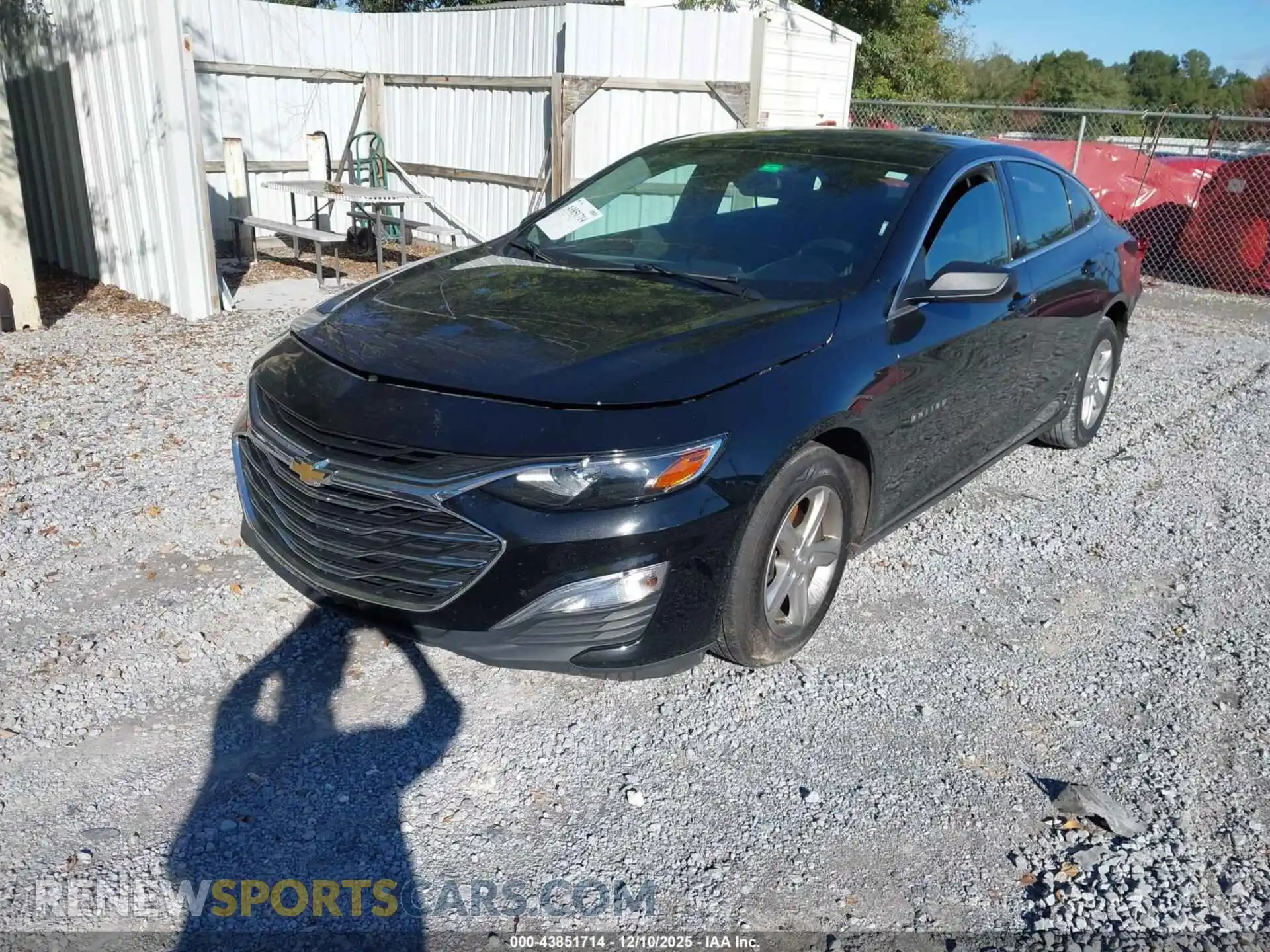 2 Photograph of a damaged car 1G1ZB5ST4MF048344 CHEVROLET MALIBU 2021