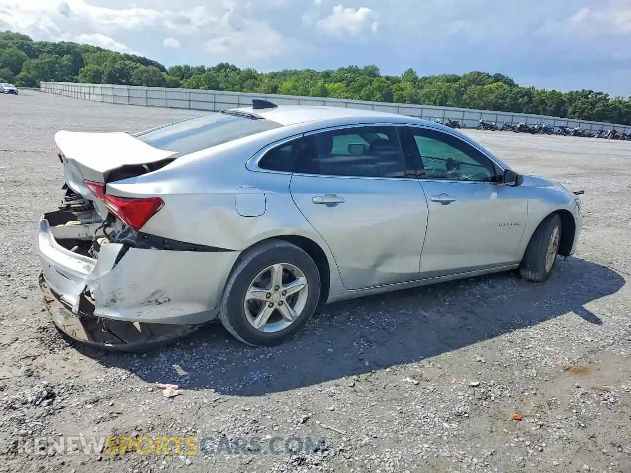 3 Photograph of a damaged car 1G1ZB5ST5MF039149 CHEVROLET MALIBU 2021