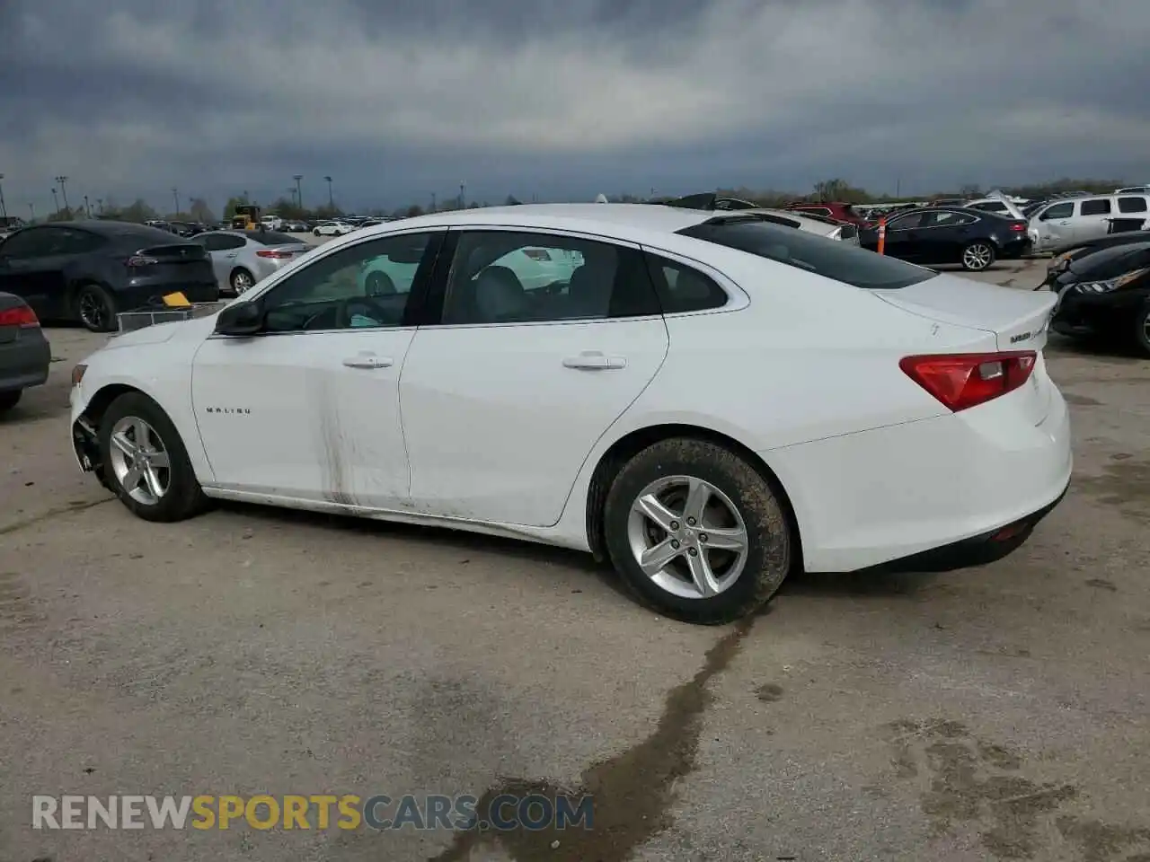 2 Photograph of a damaged car 1G1ZB5ST6MF003261 CHEVROLET MALIBU 2021