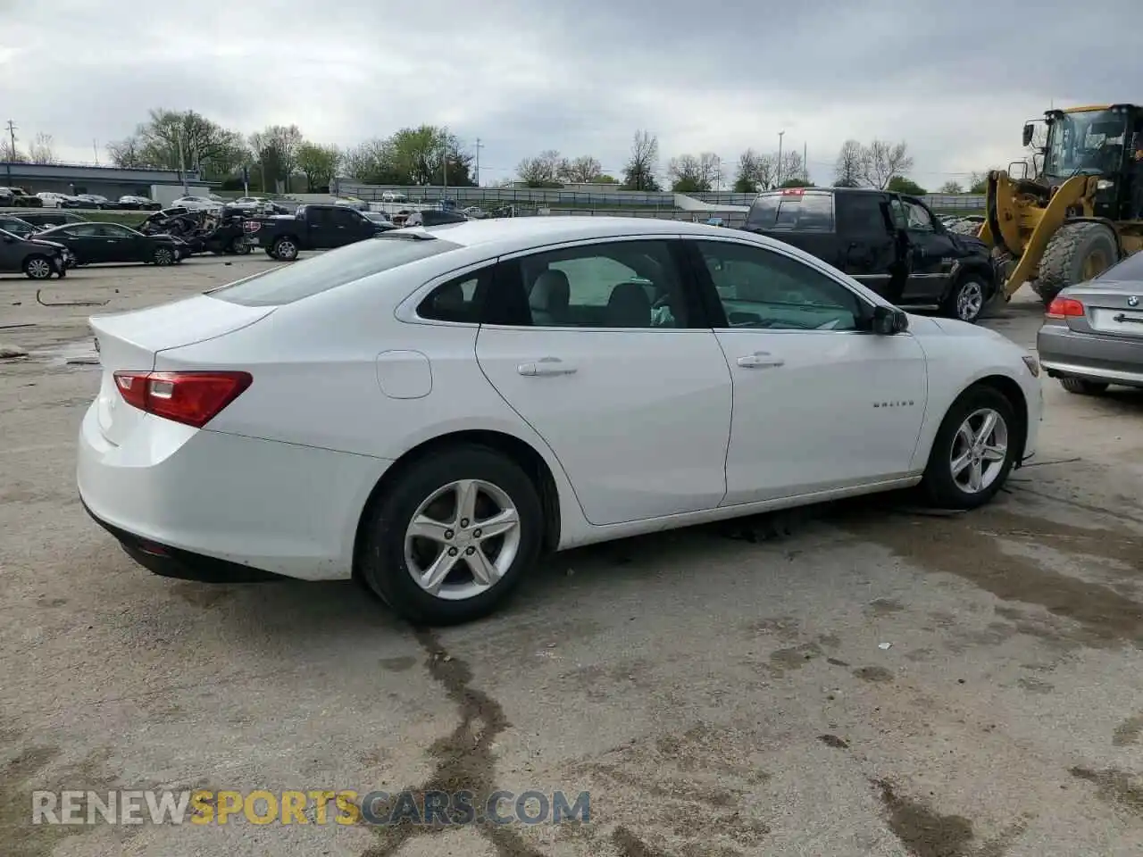 3 Photograph of a damaged car 1G1ZB5ST6MF003261 CHEVROLET MALIBU 2021