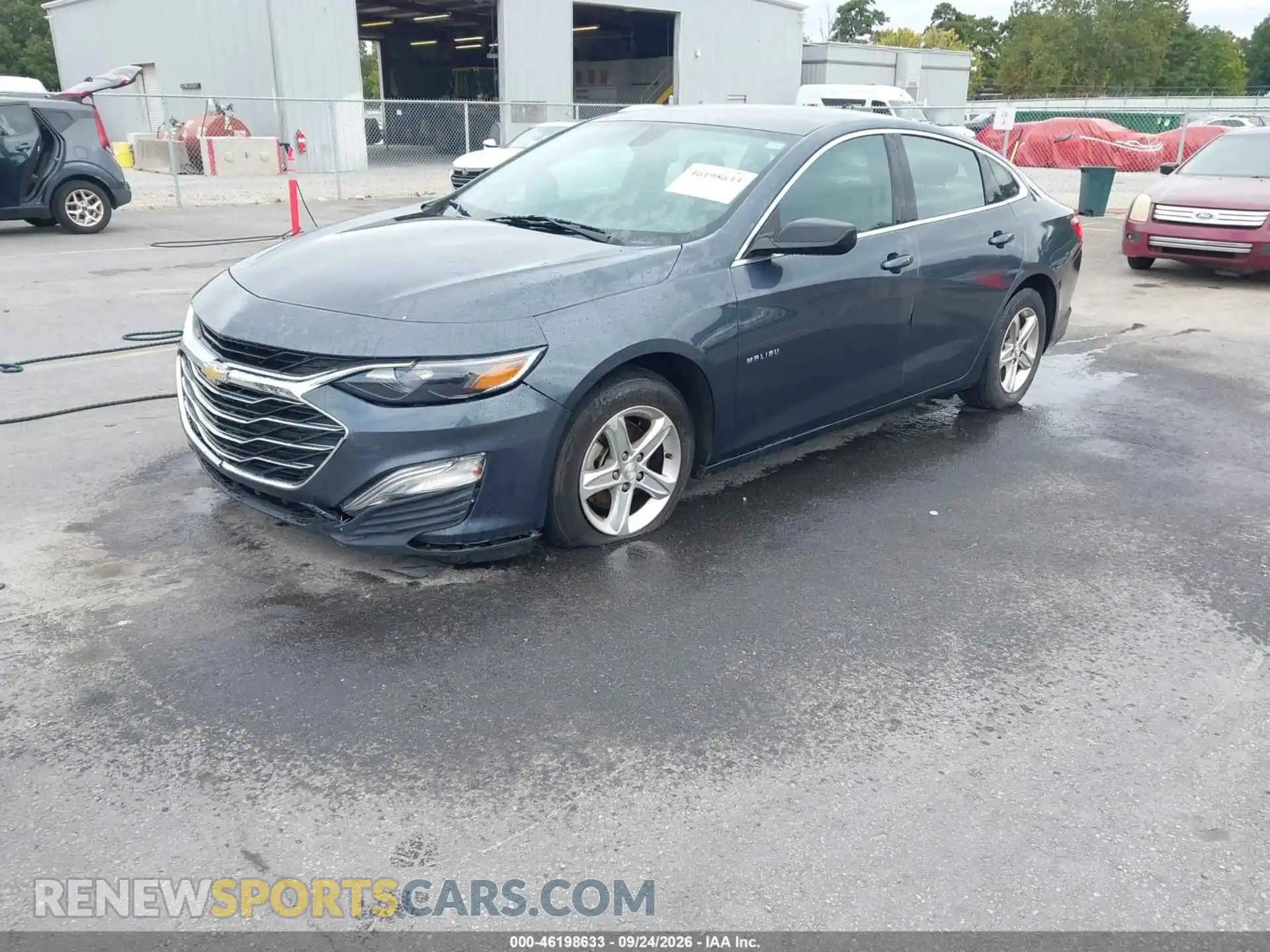 2 Photograph of a damaged car 1G1ZB5ST6MF014504 CHEVROLET MALIBU 2021
