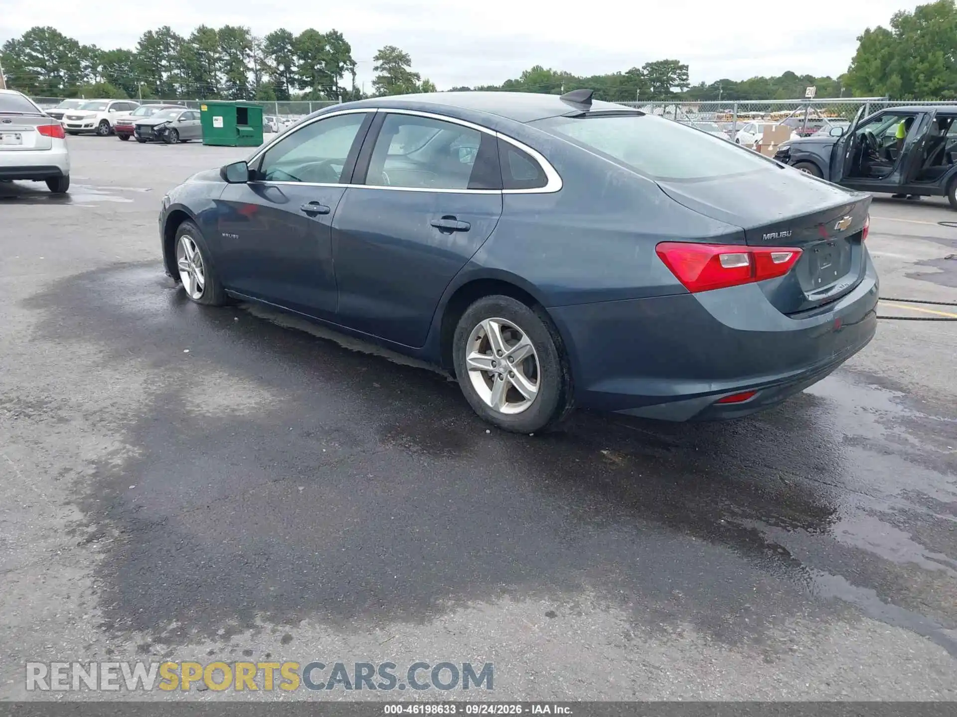 3 Photograph of a damaged car 1G1ZB5ST6MF014504 CHEVROLET MALIBU 2021