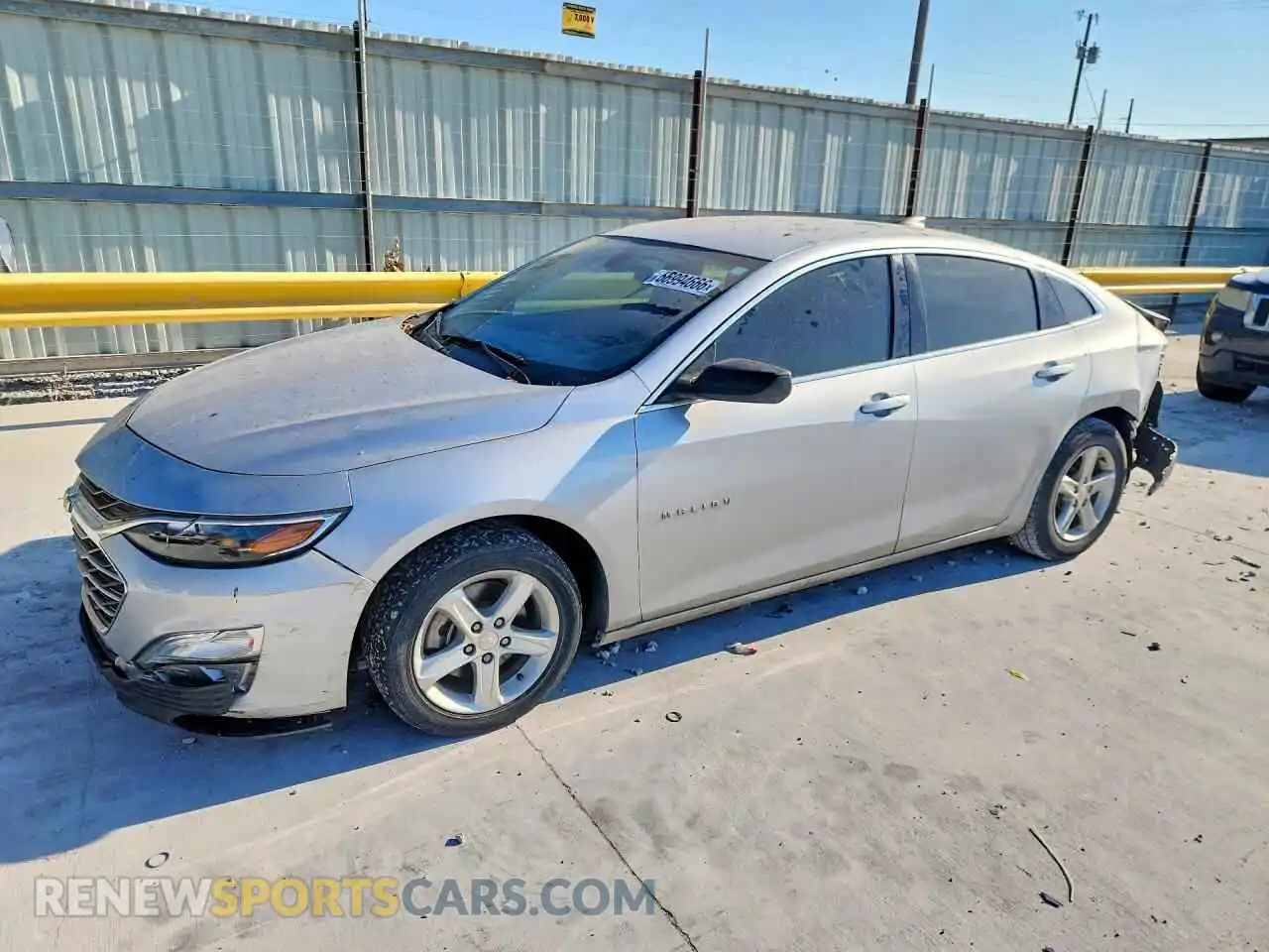 1 Photograph of a damaged car 1G1ZB5ST6MF037720 CHEVROLET MALIBU 2021
