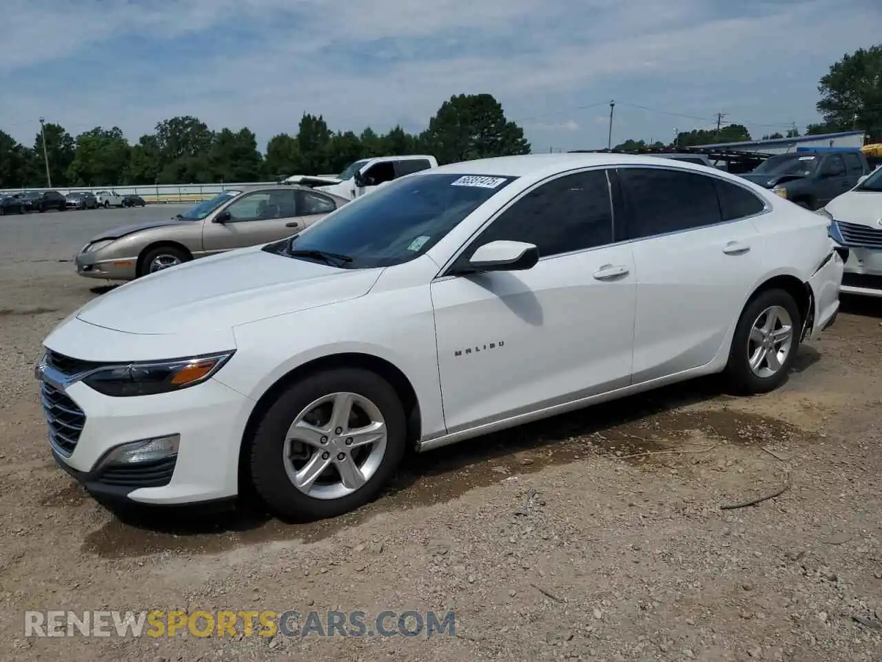 1 Фотография поврежденного автомобиля 1G1ZB5ST6MF039869 CHEVROLET MALIBU 2021