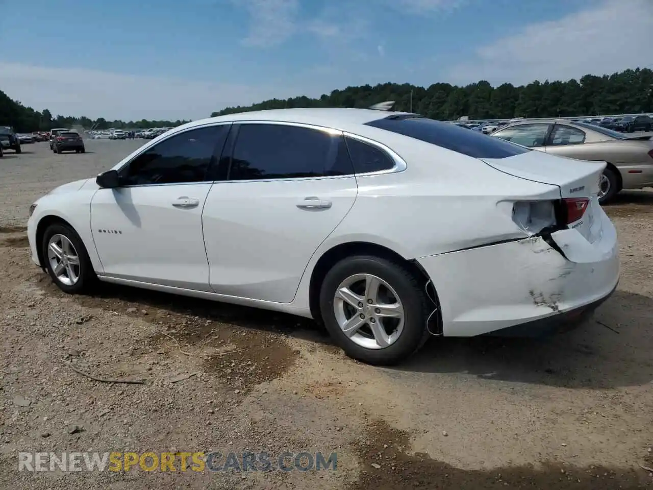 2 Фотография поврежденного автомобиля 1G1ZB5ST6MF039869 CHEVROLET MALIBU 2021