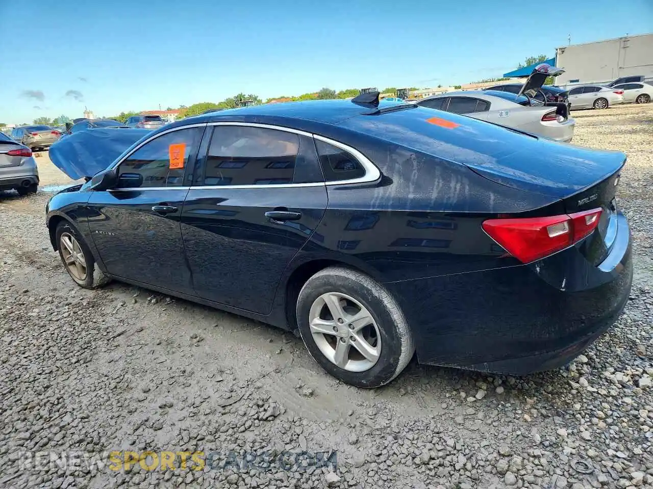 2 Photograph of a damaged car 1G1ZB5ST6MF039953 CHEVROLET MALIBU 2021