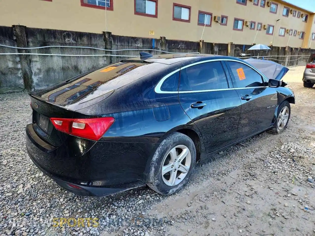 3 Photograph of a damaged car 1G1ZB5ST6MF039953 CHEVROLET MALIBU 2021