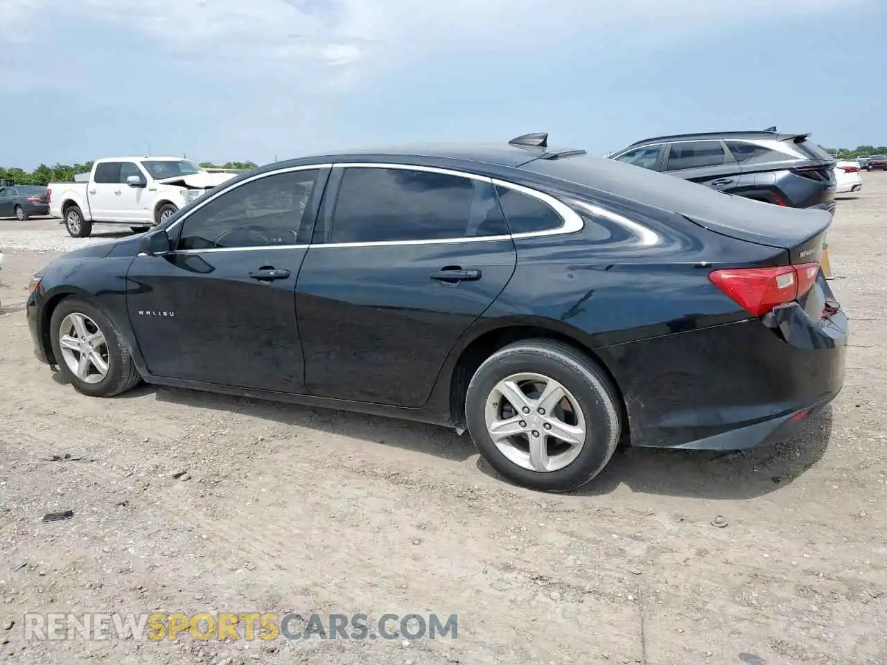 2 Photograph of a damaged car 1G1ZB5ST6MF049768 CHEVROLET MALIBU 2021