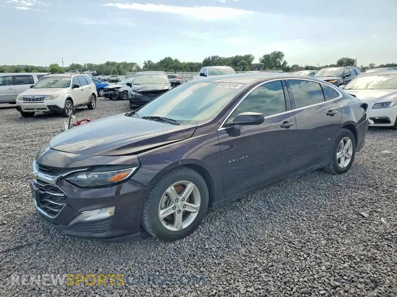 1 fotografías del automóvil dañado 1G1ZB5ST6MF054453 CHEVROLET MALIBU 2021