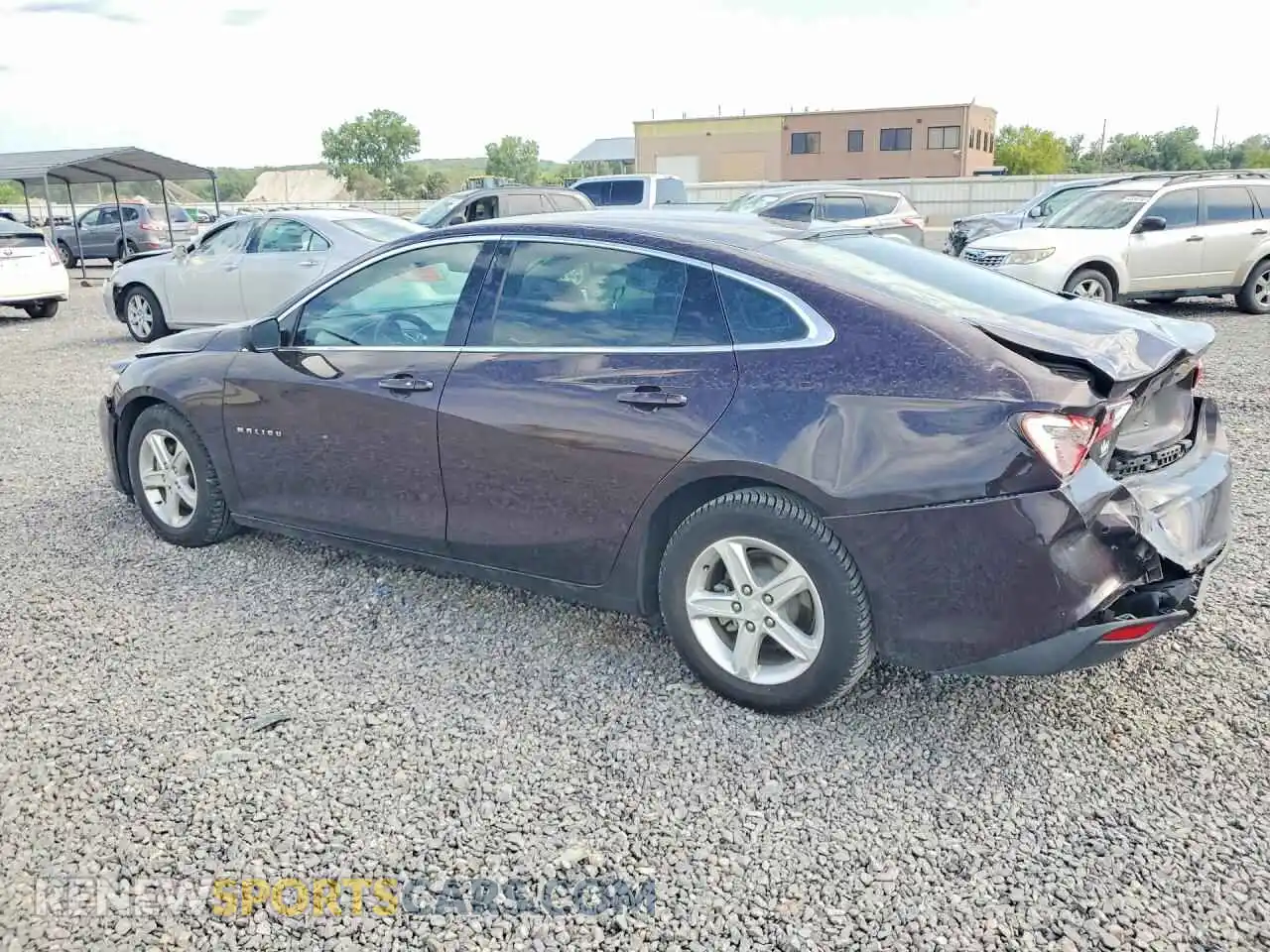 2 fotografías del automóvil dañado 1G1ZB5ST6MF054453 CHEVROLET MALIBU 2021