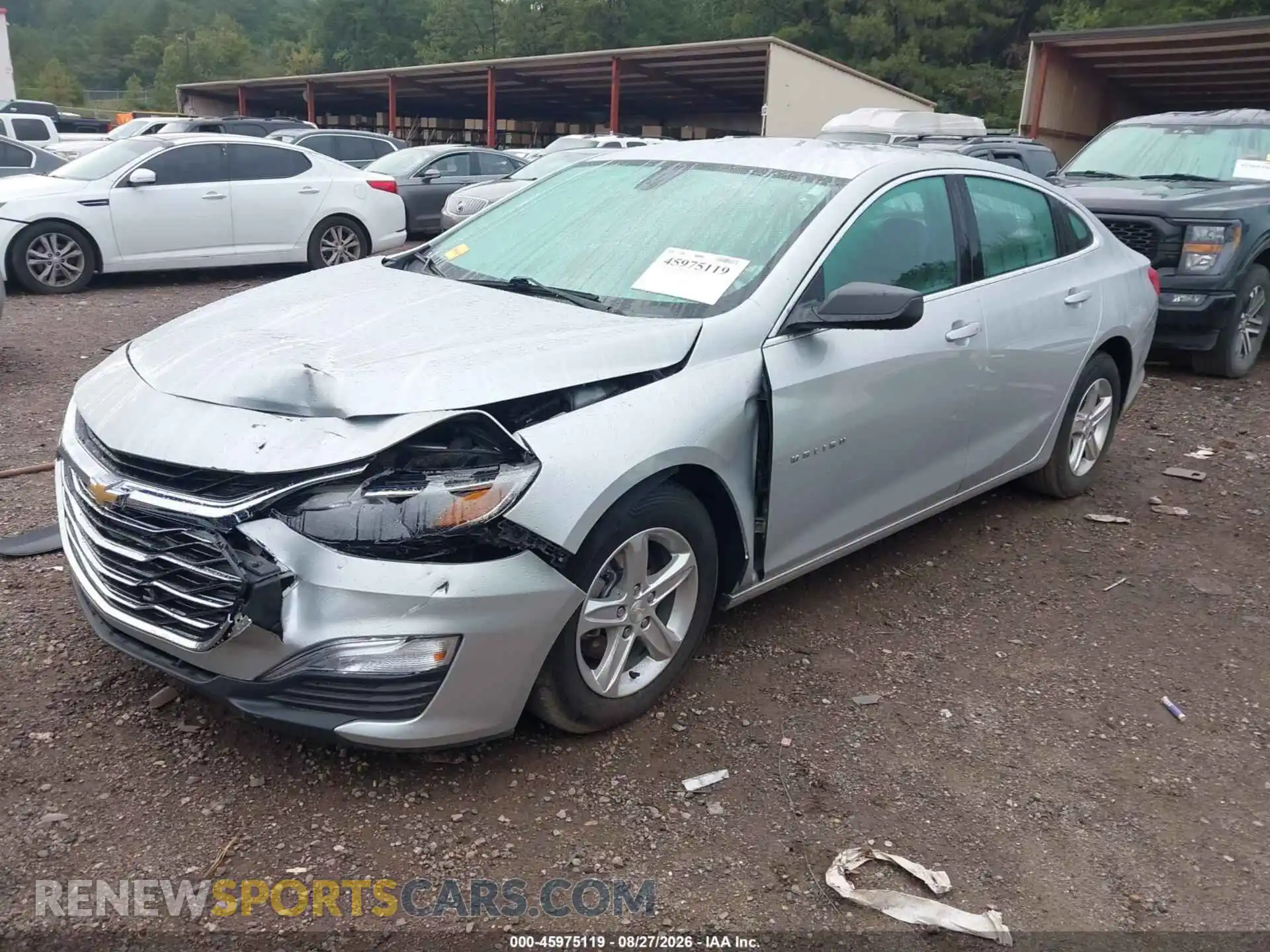 2 Фотография поврежденного автомобиля 1G1ZB5ST7MF038181 CHEVROLET MALIBU 2021