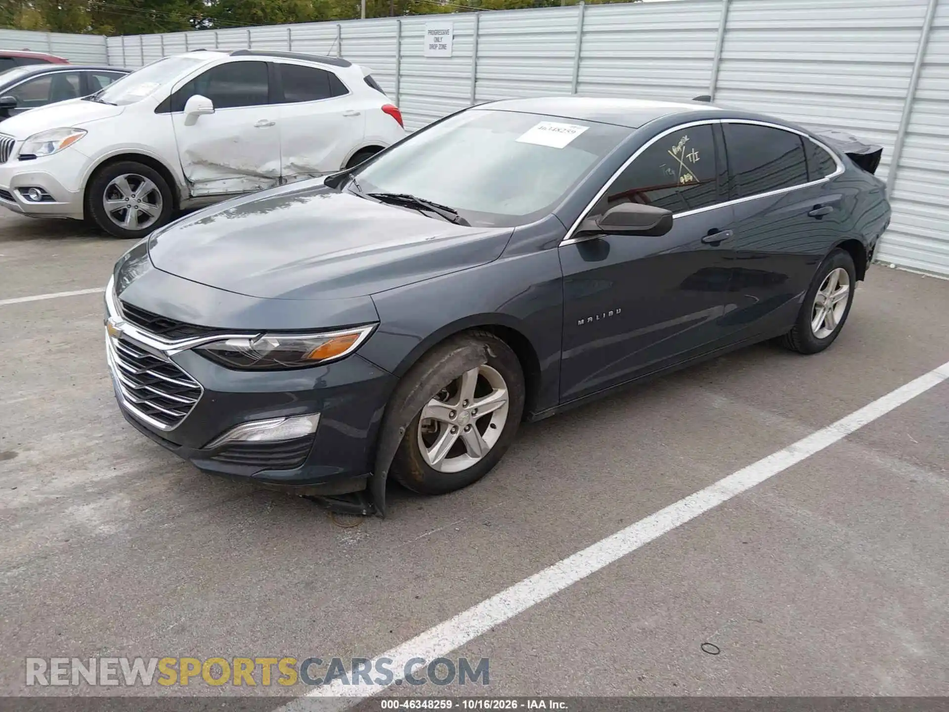 2 Photograph of a damaged car 1G1ZB5ST7MF039783 CHEVROLET MALIBU 2021