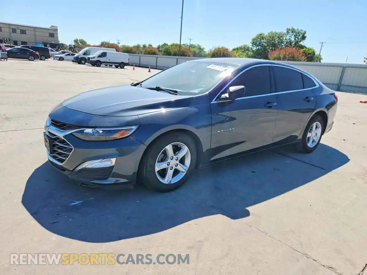 1 Photograph of a damaged car 1G1ZB5ST7MF053280 CHEVROLET MALIBU 2021